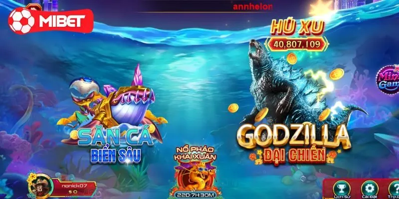 Ngư trường tại game Đại Chiến Thái Bình Dương